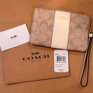Brand new Coach Wristlet